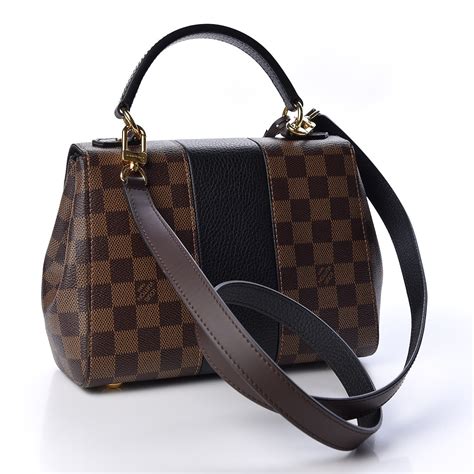 LOUIS VUITTON Damier Ebene Bond Street BB Black